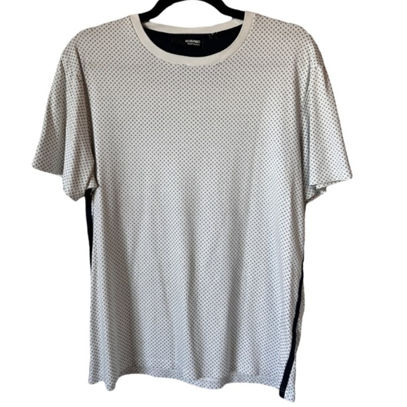 Murano Men’s 100% Cotton Geometric Print T-Shirt, Size Large - Picture 1 of 5